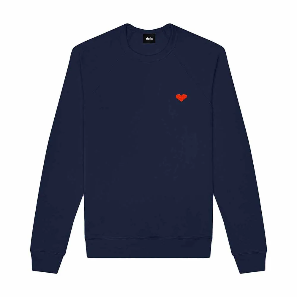 Dalix Pixel Heart Sweatshirt