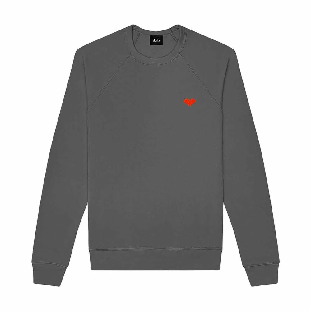 Dalix Pixel Heart Sweatshirt