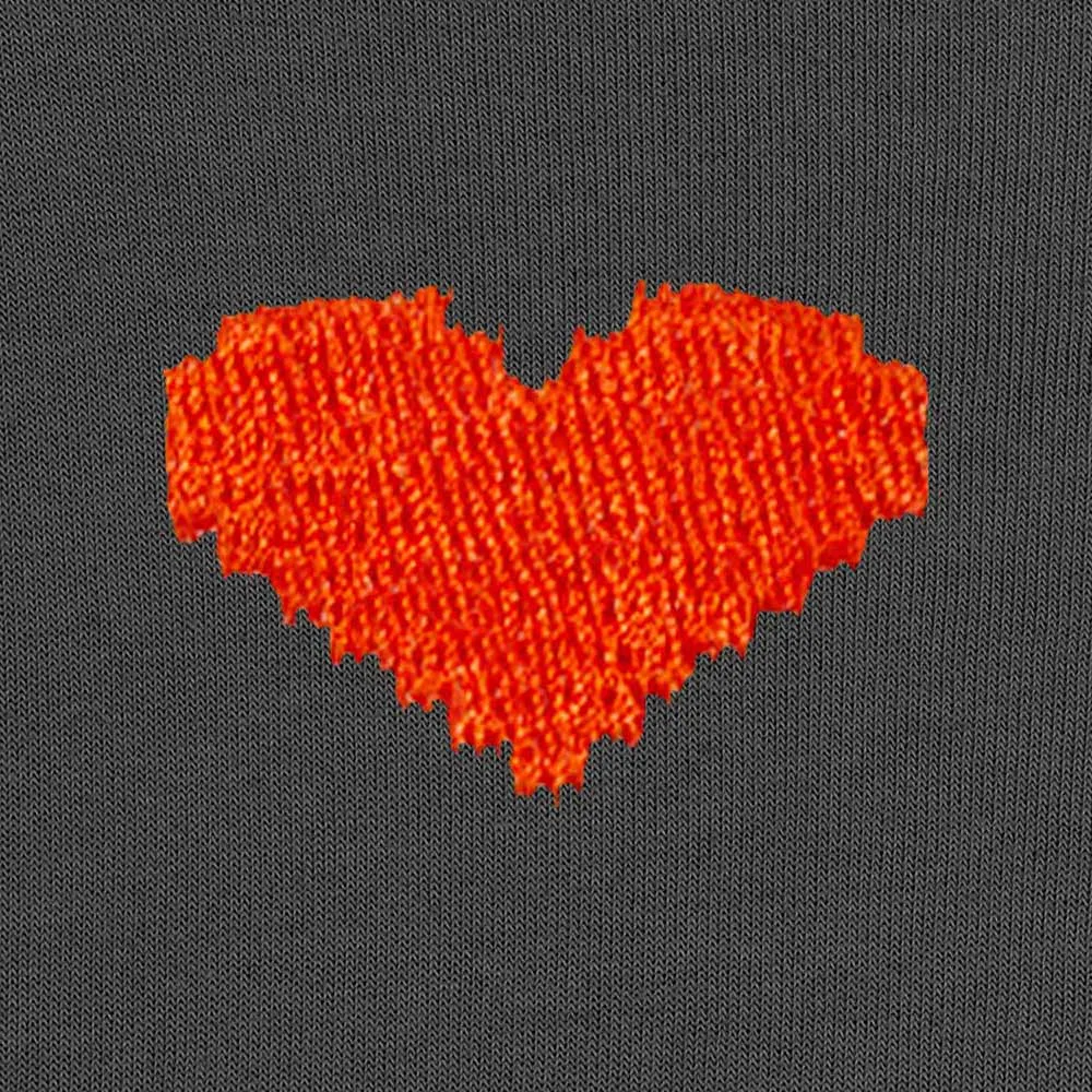 Dalix Pixel Heart Sweatshirt