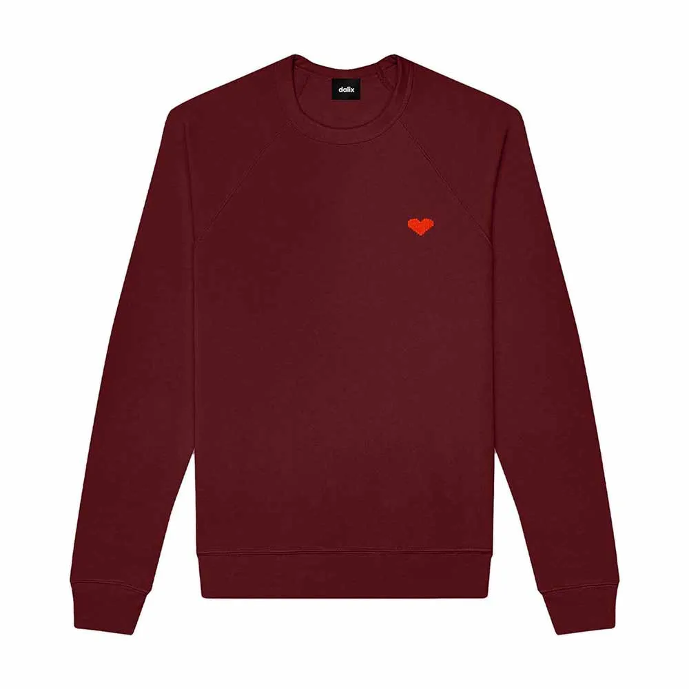 Dalix Pixel Heart Sweatshirt