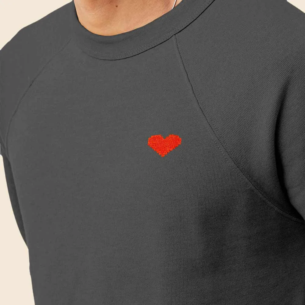 Dalix Pixel Heart Sweatshirt