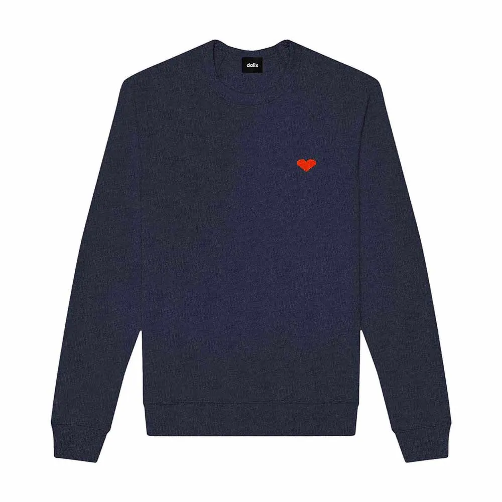 Dalix Pixel Heart Sweatshirt