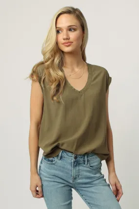 Dear John Yanis V-Neck Top