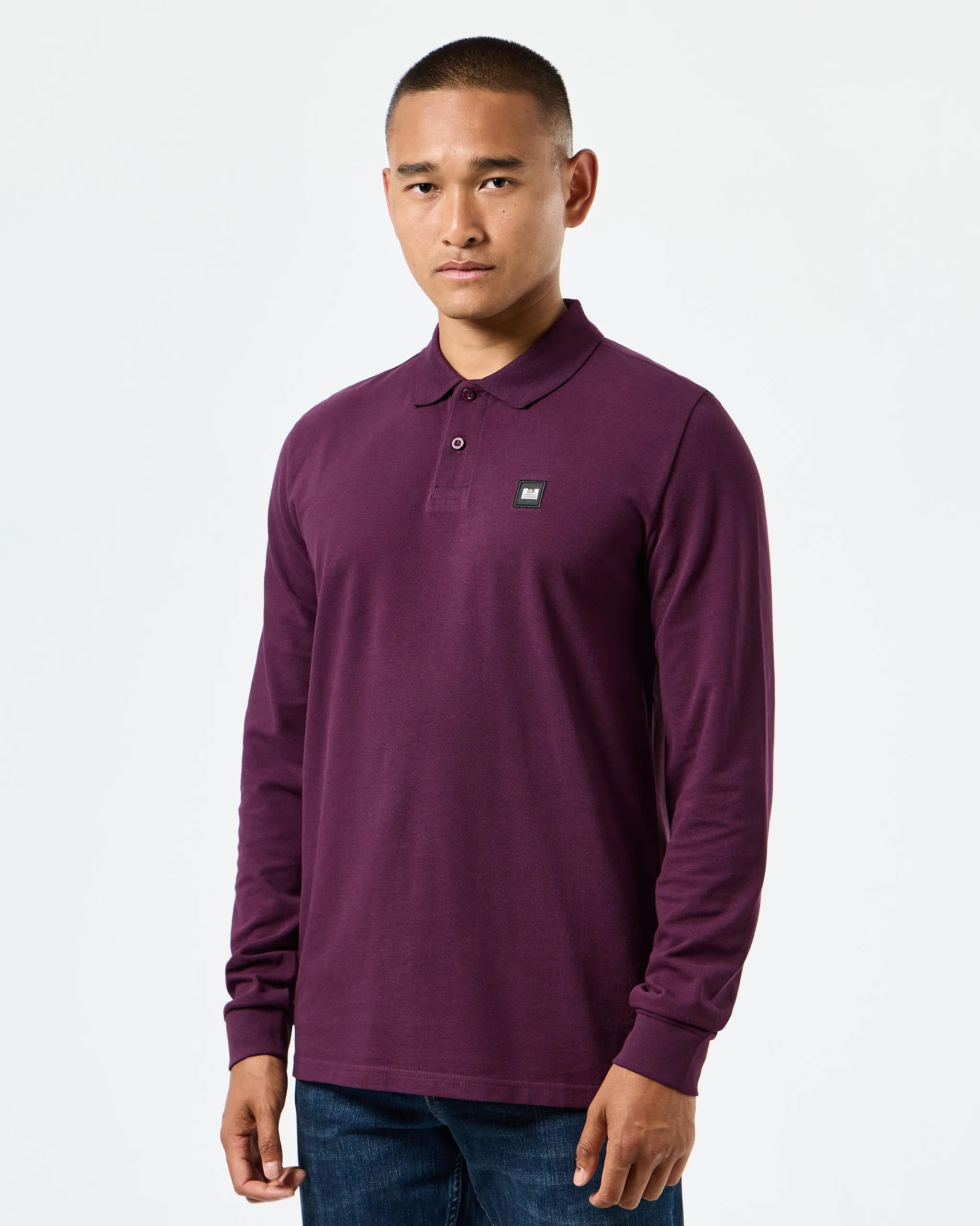 Dice Polo Shirt Acai Berry