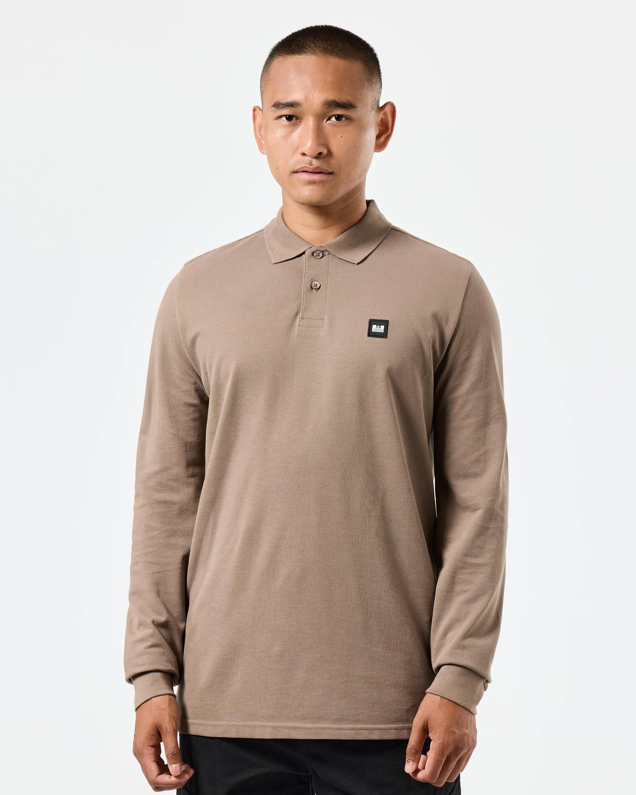 Dice Polo Shirt Mocha Brown