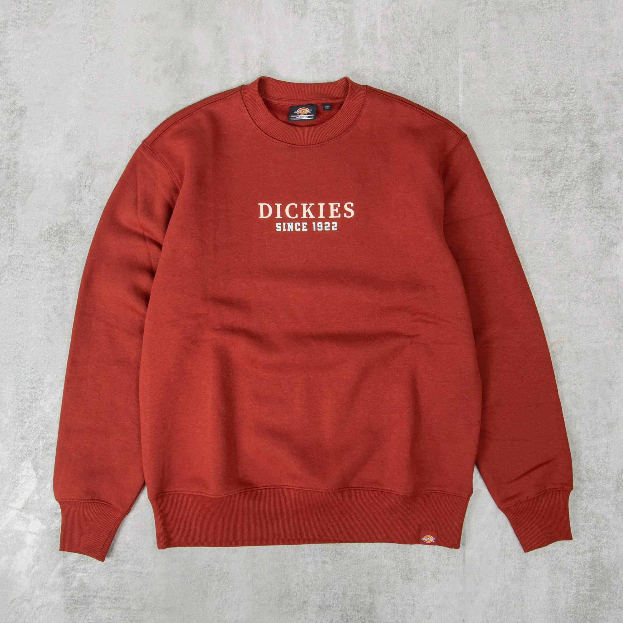 Dickies Park Sweatshirt - Fired Brick