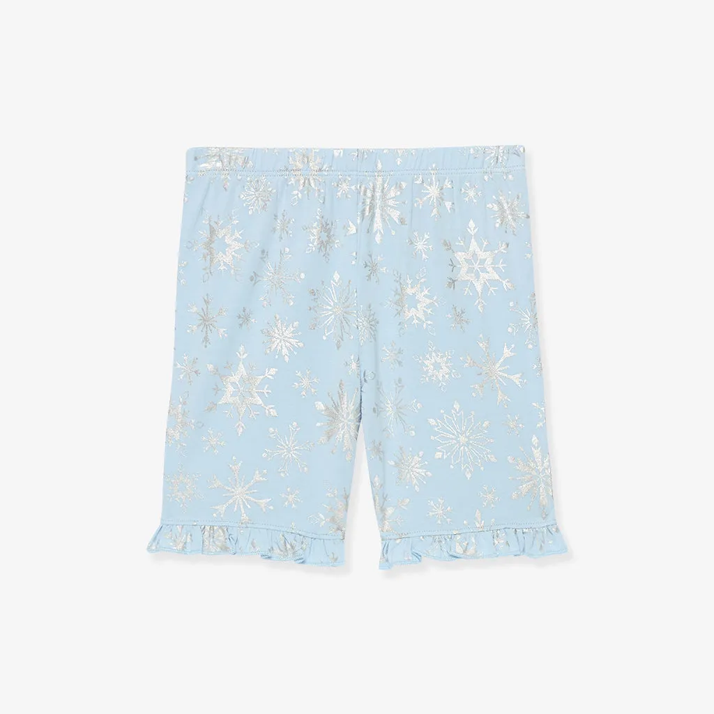 Disney Frozen Elsa Top Ruffled Short Set