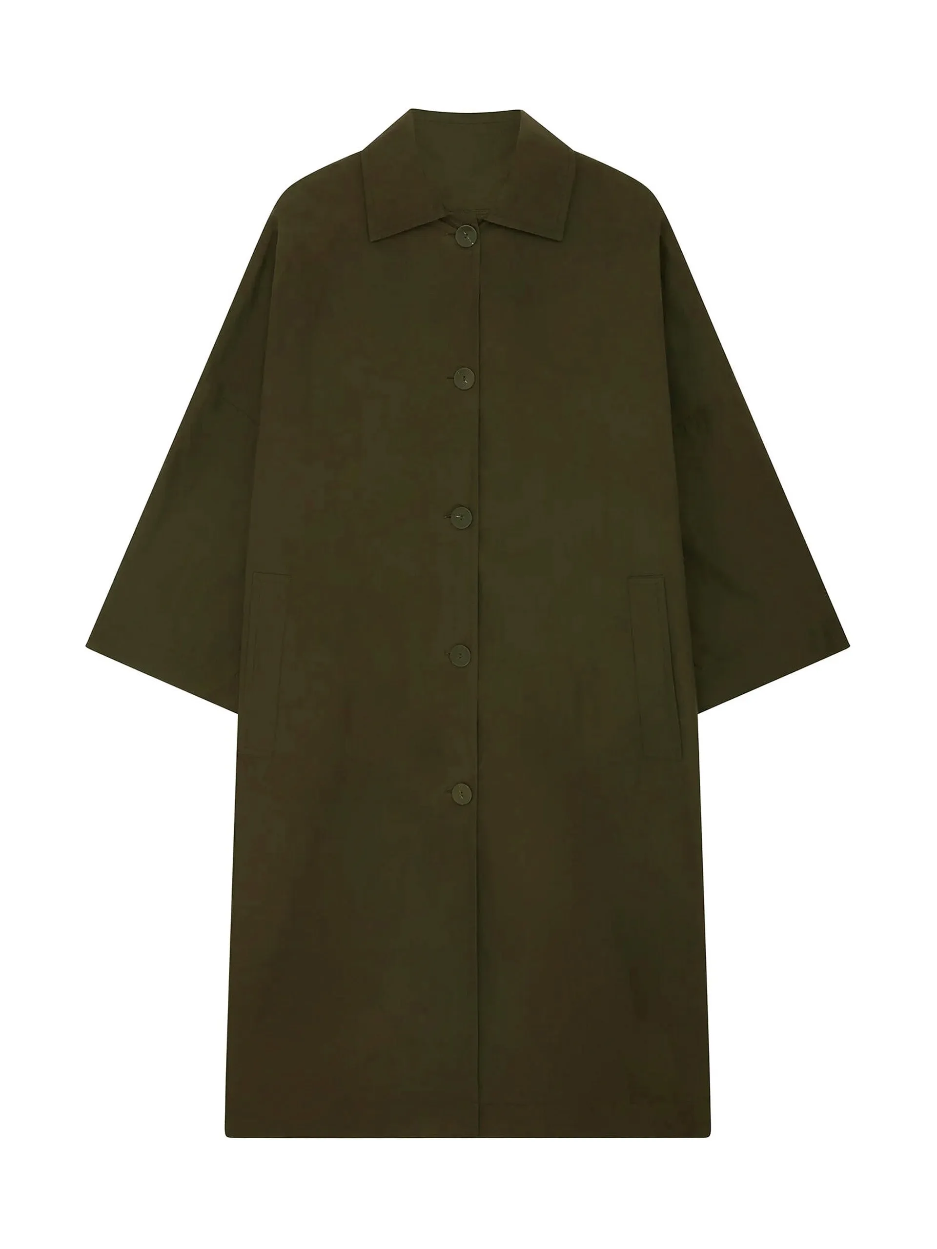 Doherty coat in olive