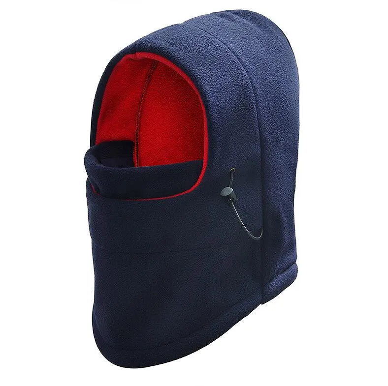 Double Layers Thicken Warm Balaclava Full Face Ski Cap