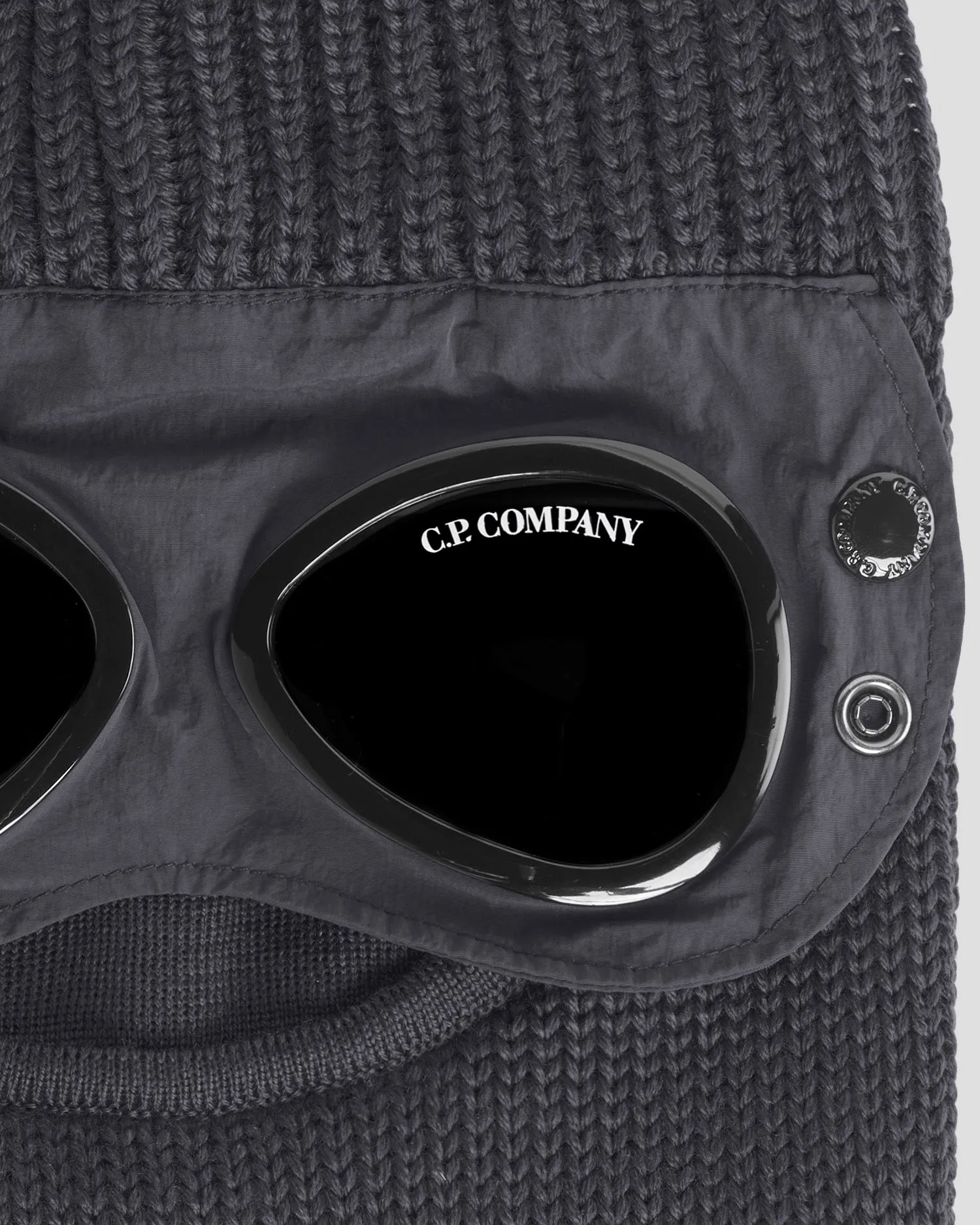 Extra Fine Merino Wool Goggle Balaclava - FORGED IRON