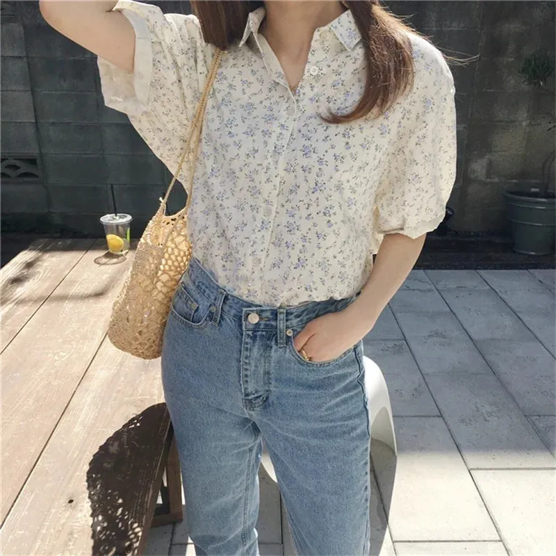 Femme Moda Lace White Shirt Blouse