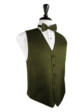 Fern  Herringbone Tuxedo Vest and Tie Set