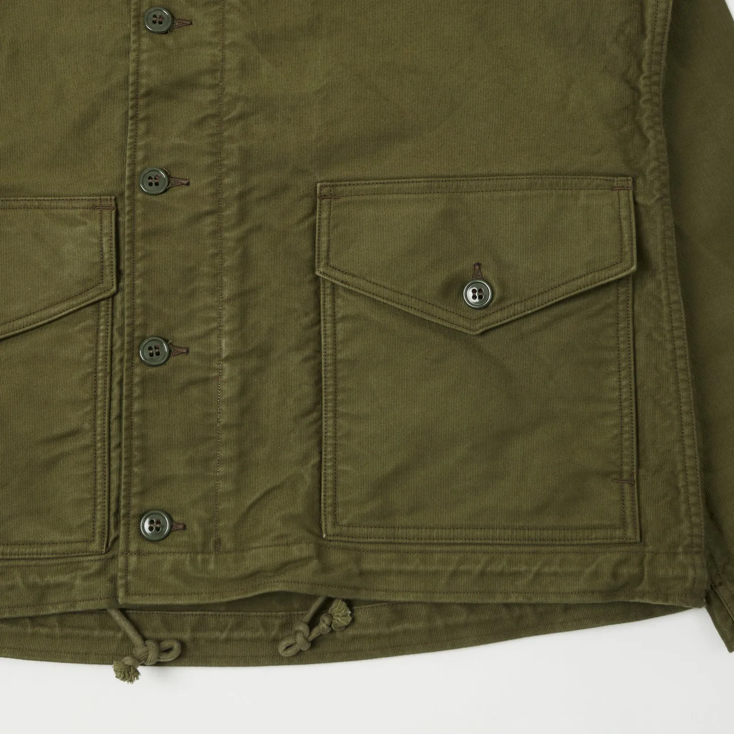 Freewheelers 2321006 'Union Special' Deck Worker Parka - Olive