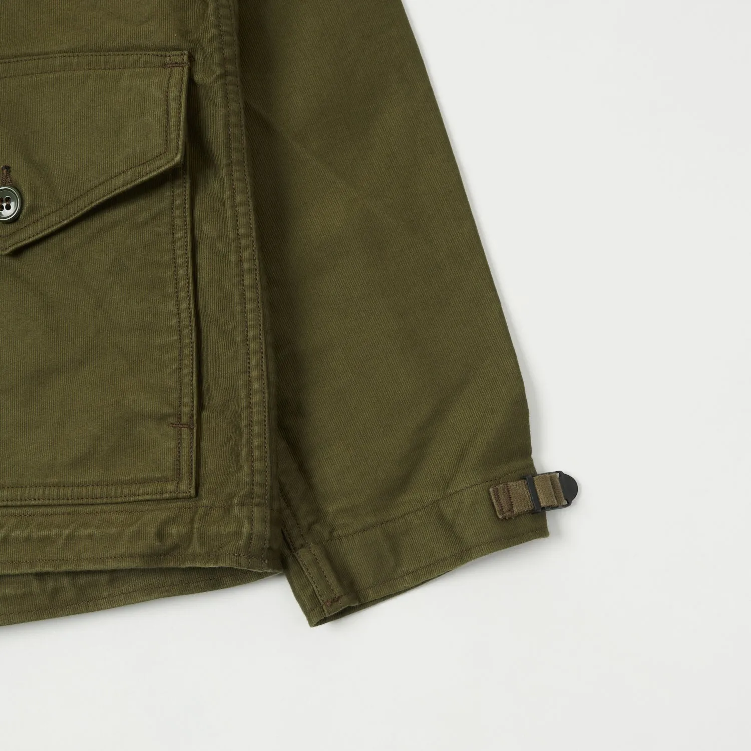 Freewheelers 2321006 'Union Special' Deck Worker Parka - Olive