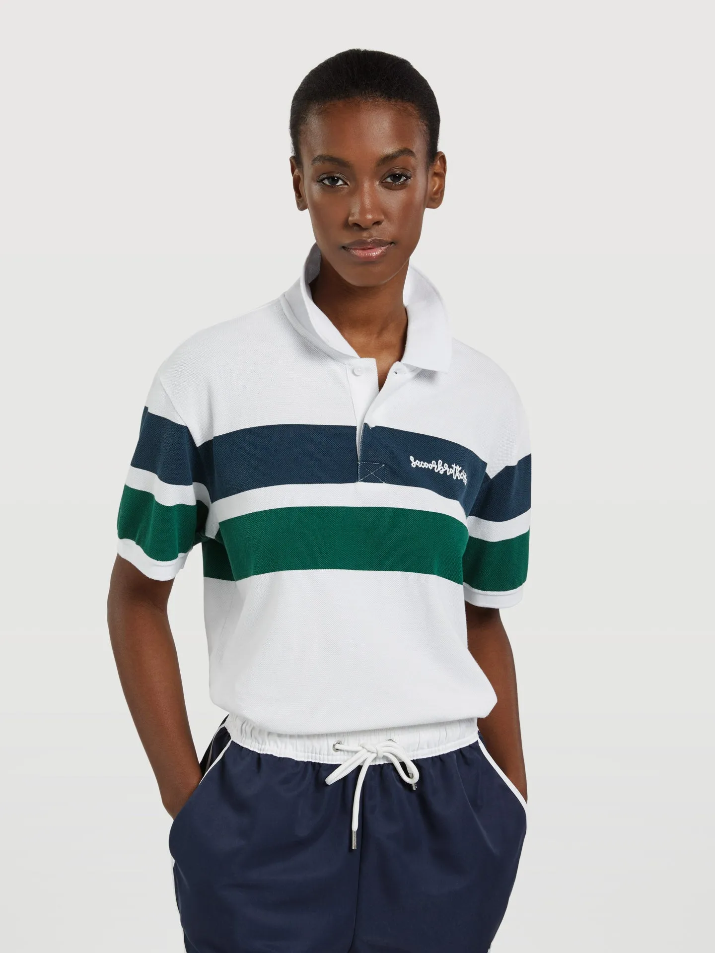 Gen Z Capsule Collection Polo Piqué Shirt With Stripes