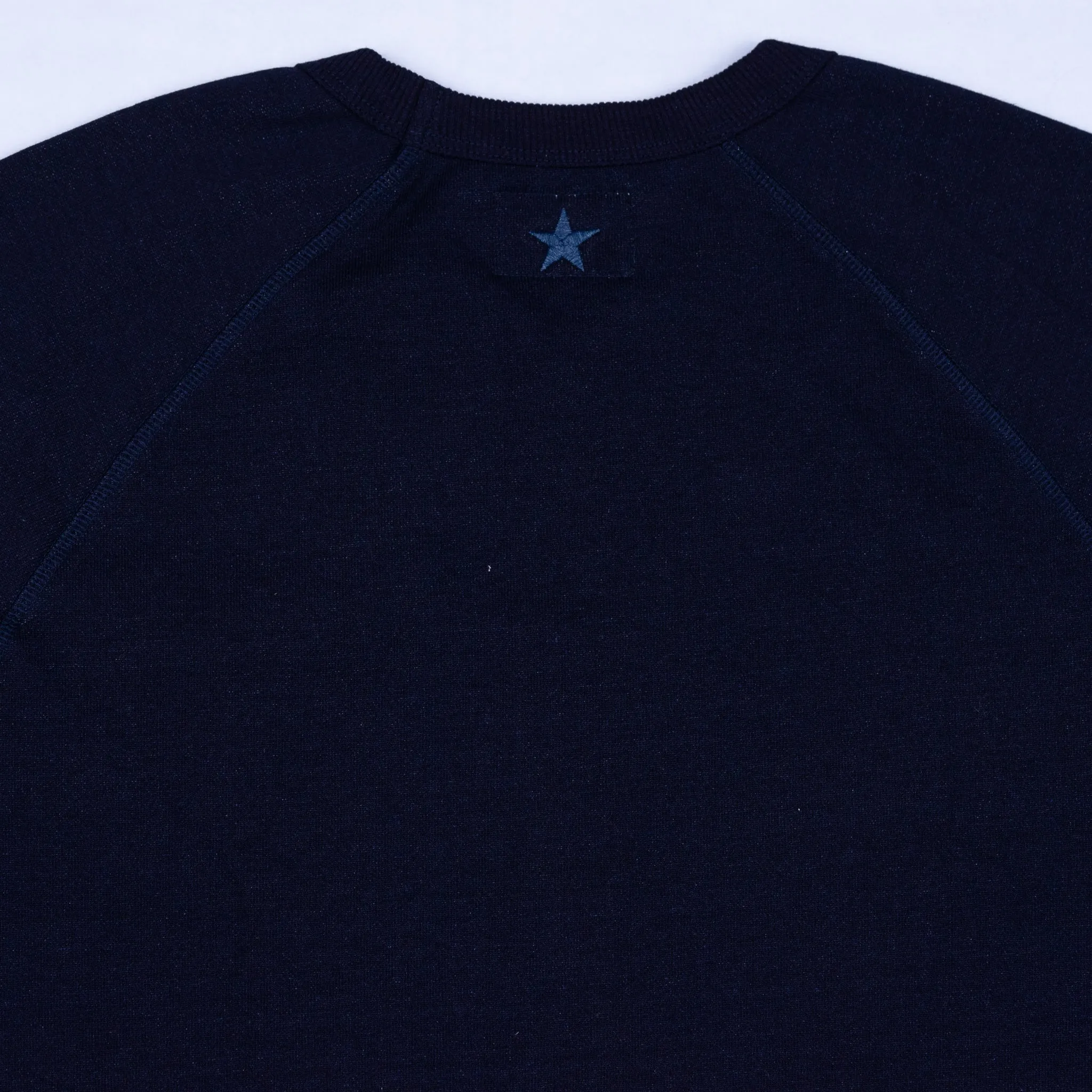 Glory Days Raw Indigo Crew Sweatshirt