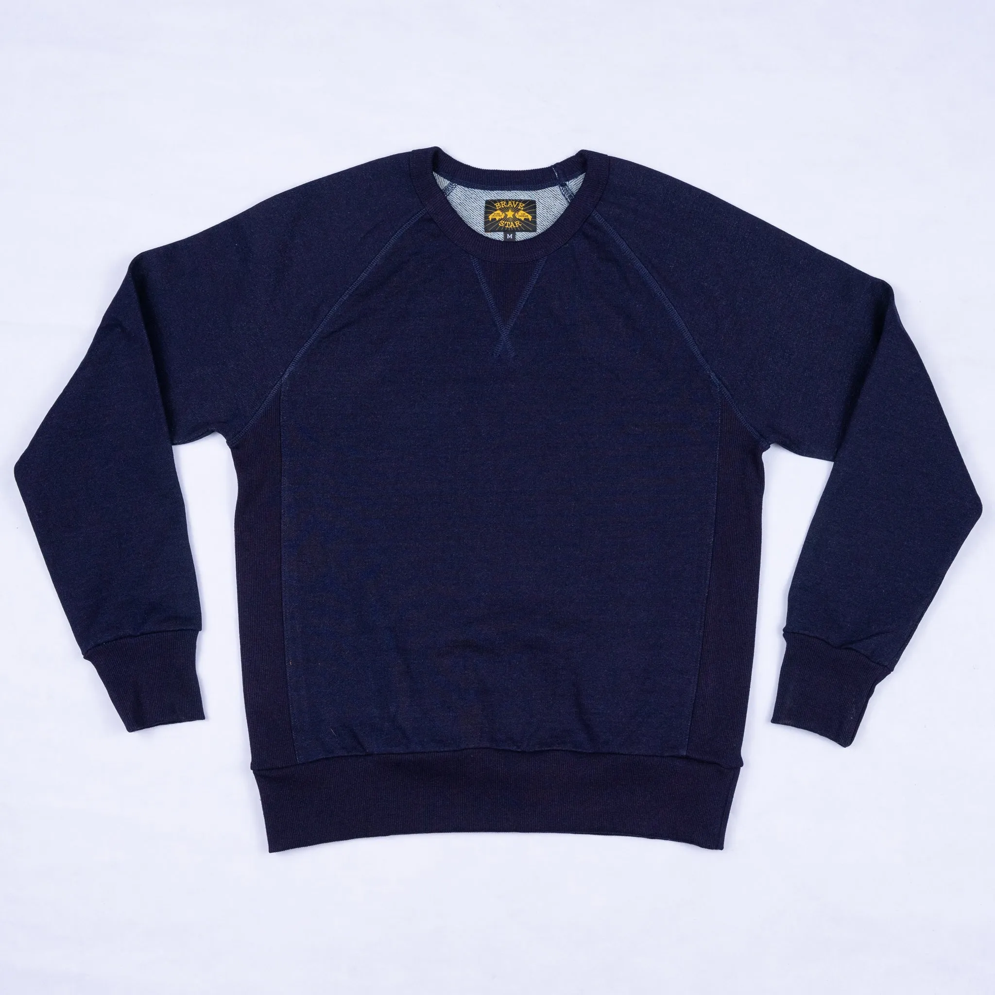 Glory Days Raw Indigo Crew Sweatshirt