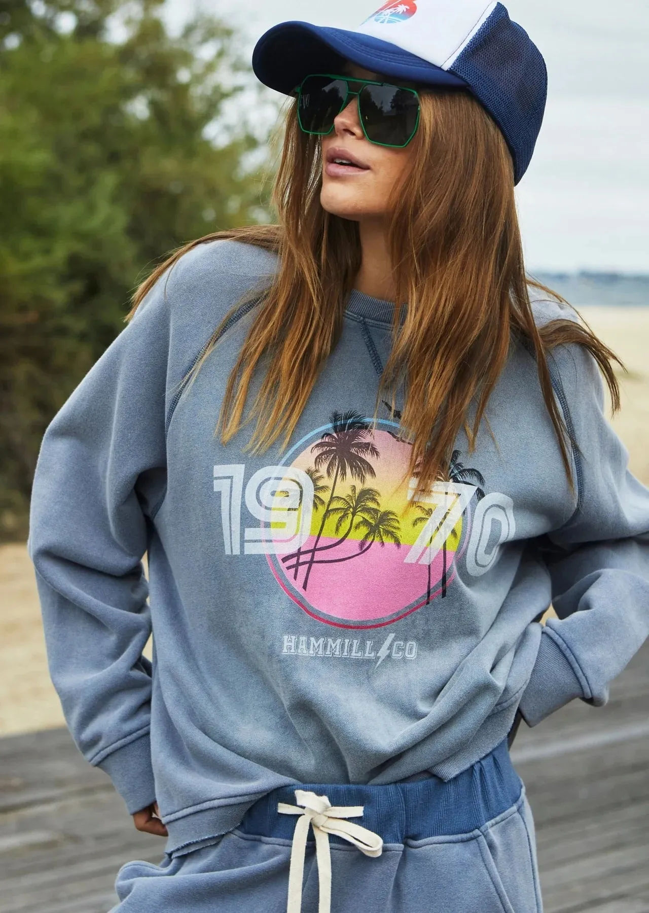 Hammill & Co Vintage 1970 Beach Sweat