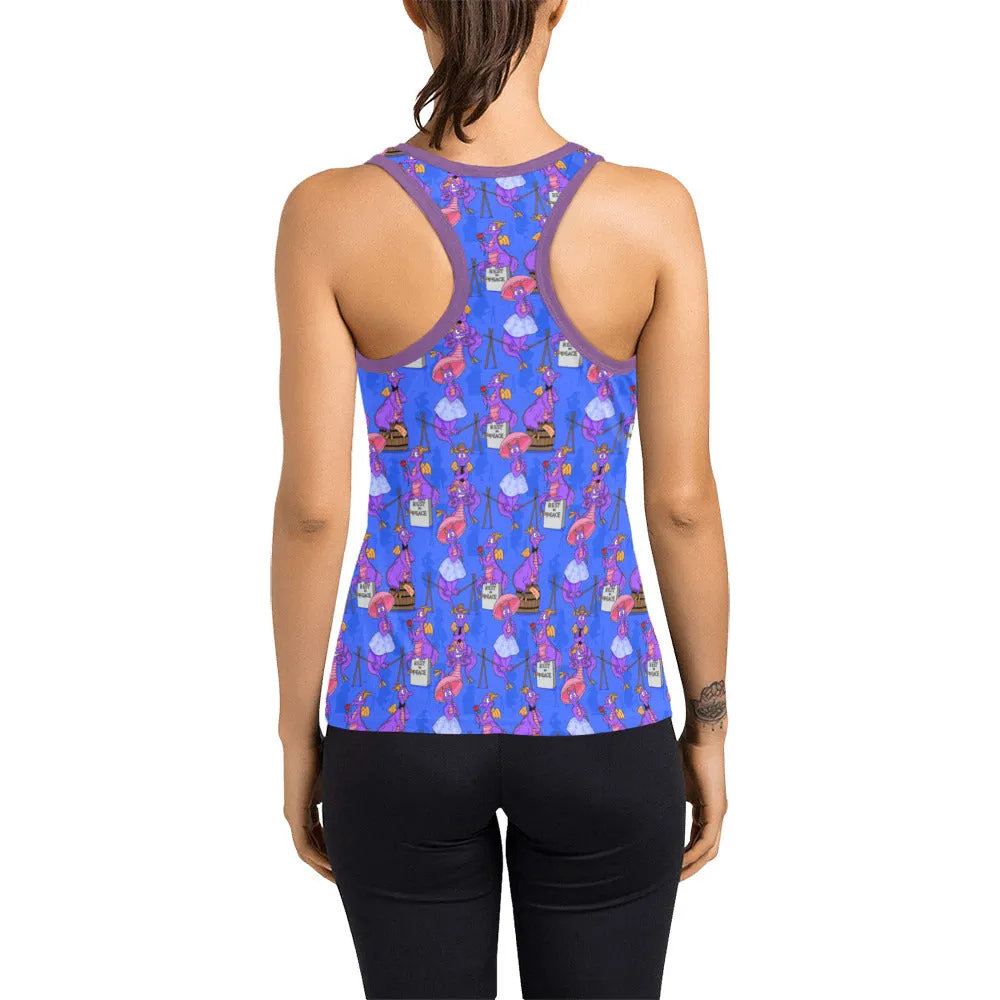 Haunted Mansion Figment Women's Racerback Tank Top