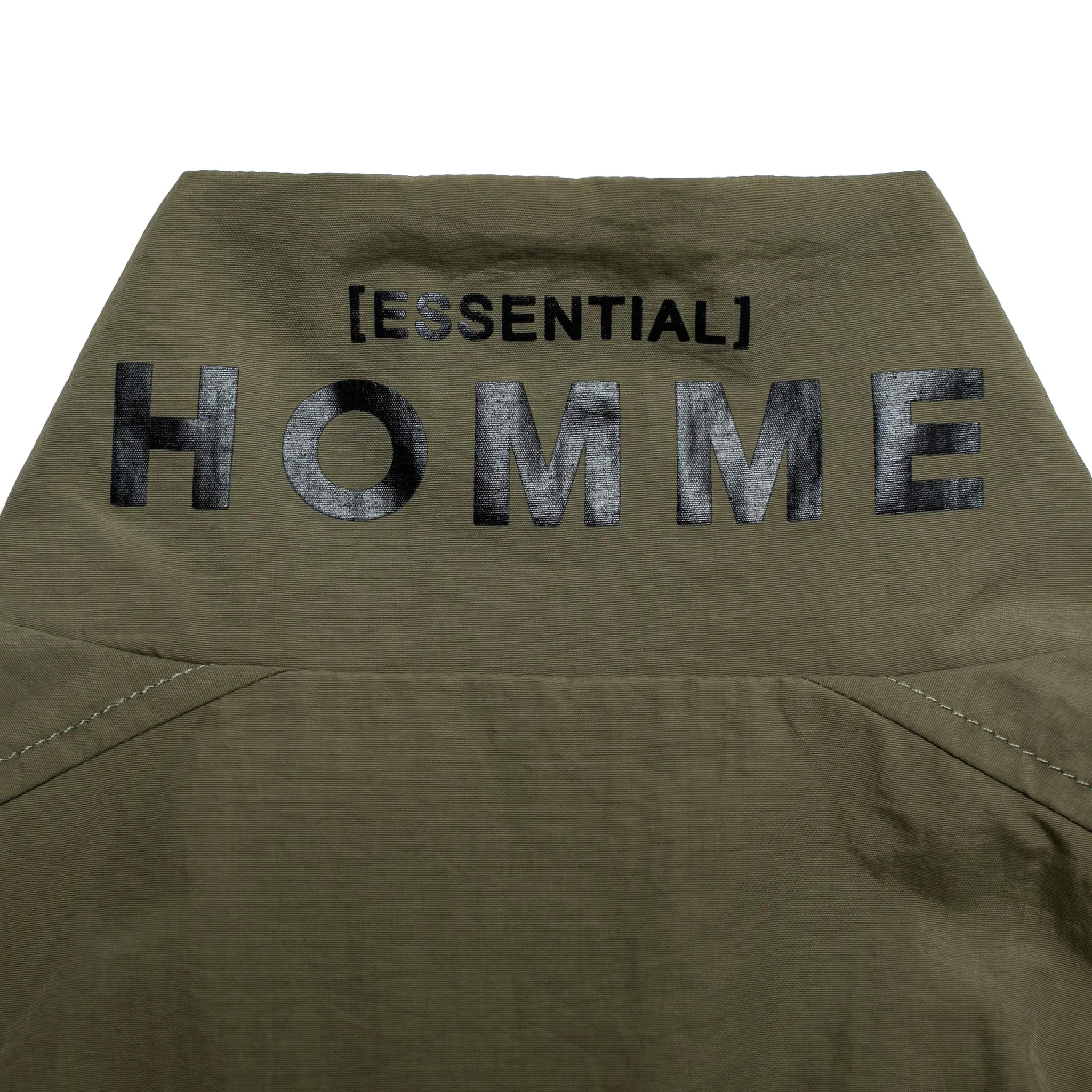 HOMME  Quilted Bomber Army