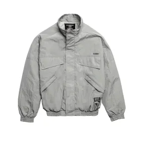 HOMME  Quilted Bomber Grey