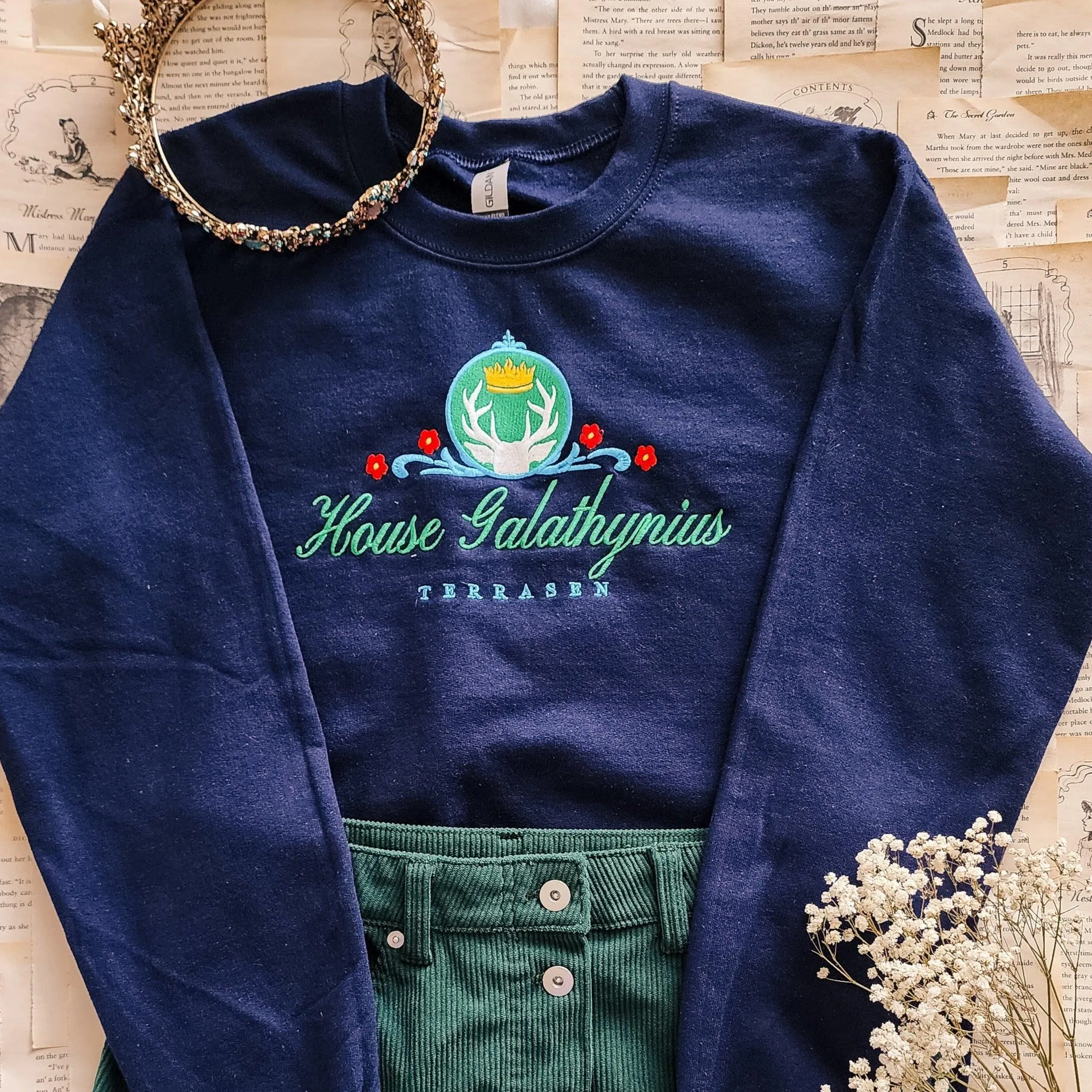 House Galathynius Embroidered Sweatshirt