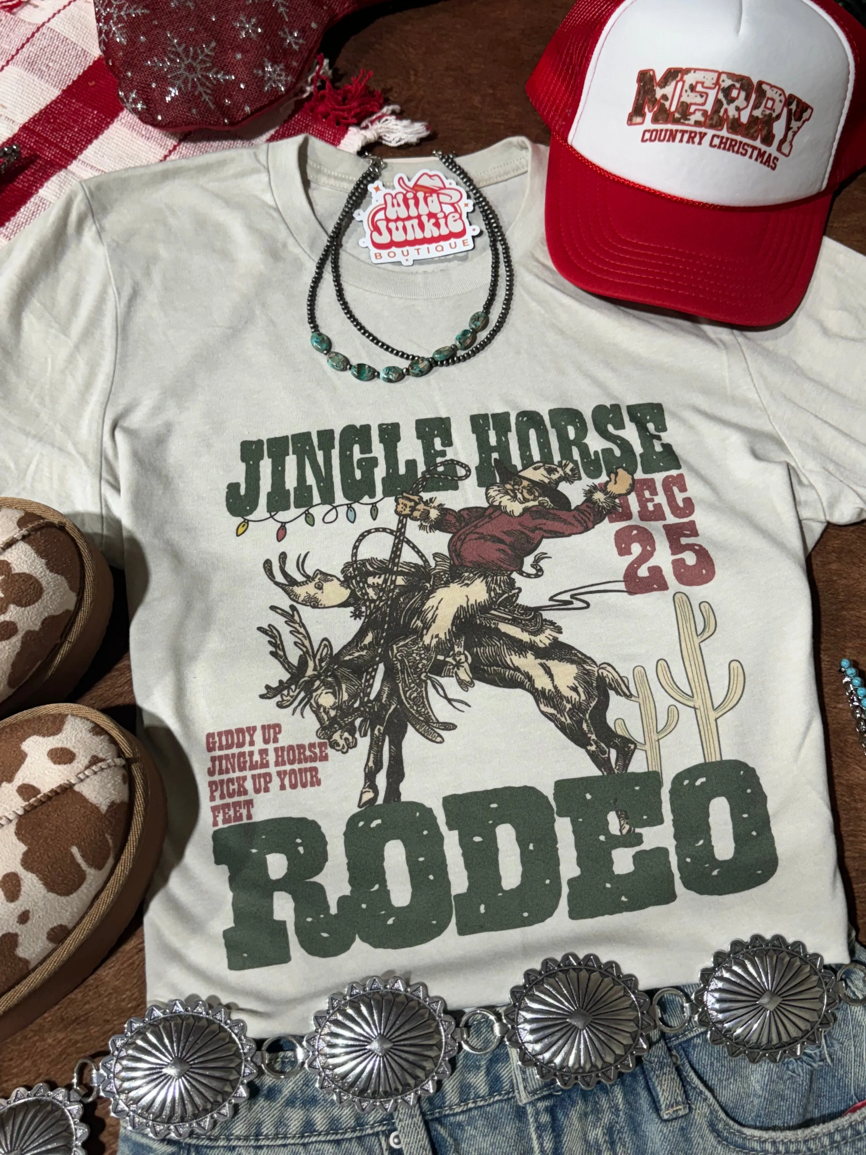 Jingle Horse Rodeo Graphic Tee