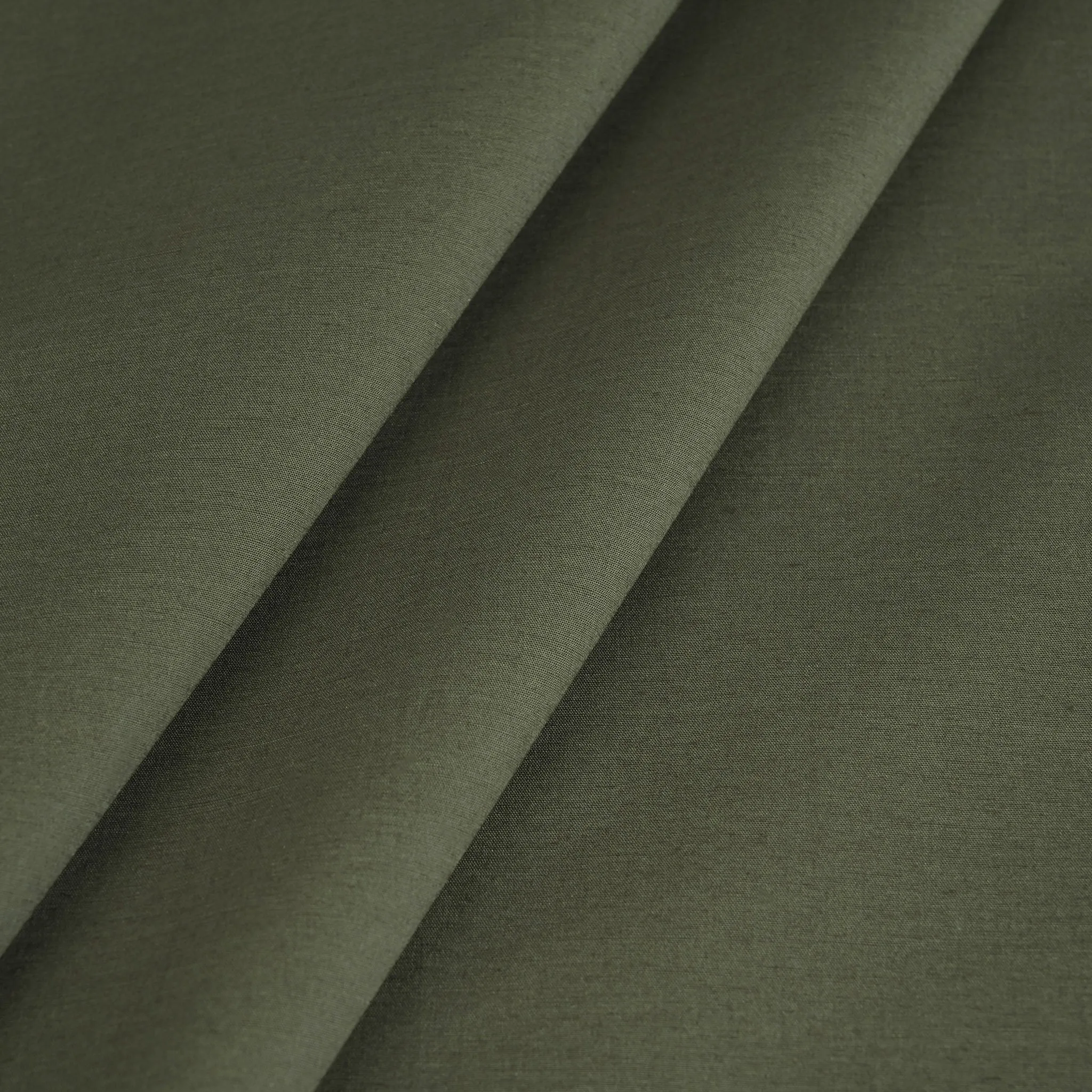 Khaki Green Poplin Fabric 8233