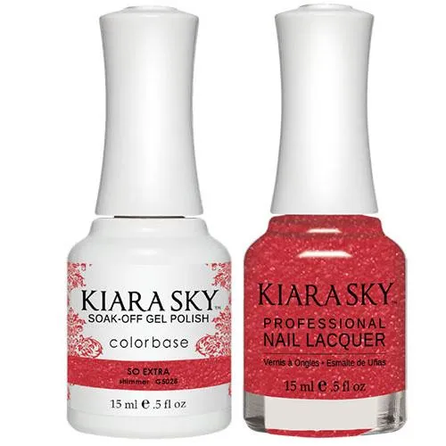 Kiara Sky All-in-One Gel   Polish Duo - 5028 So Extra