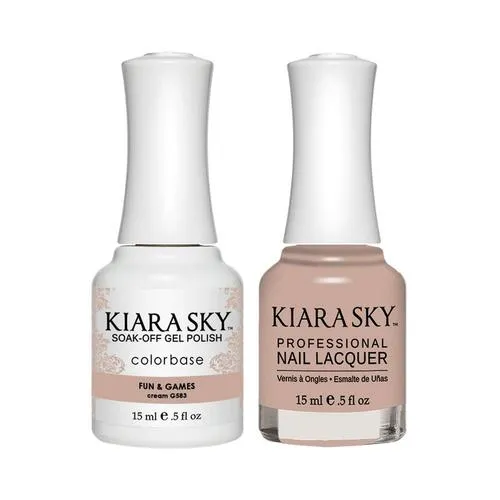 Kiara Sky Classic Gel & Polish Duo - #583 Fun & Games