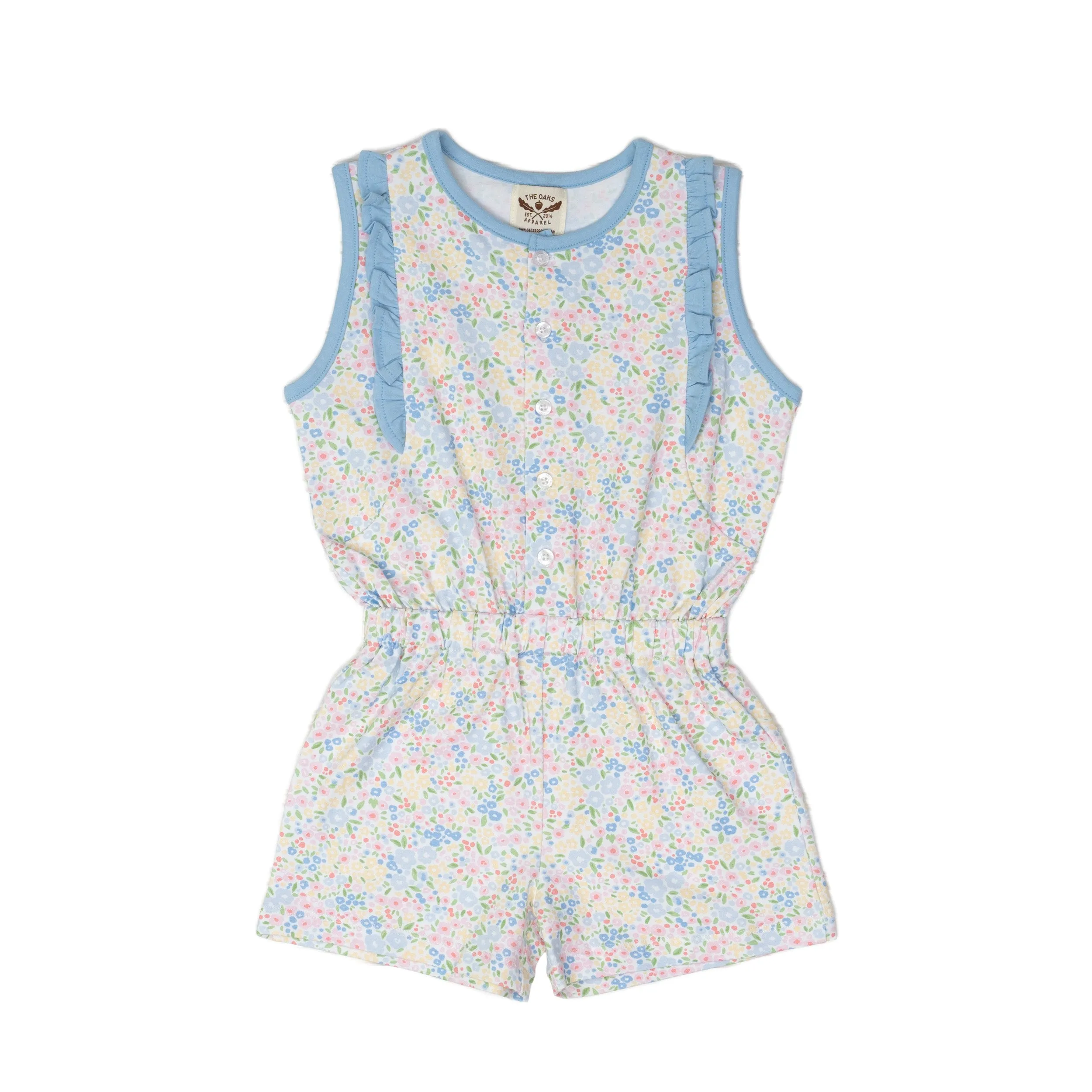 Kinsley Spring Floral Romper