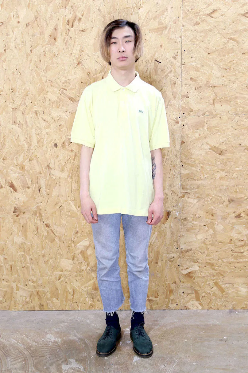 Lacoste Yellow Polo Shirt