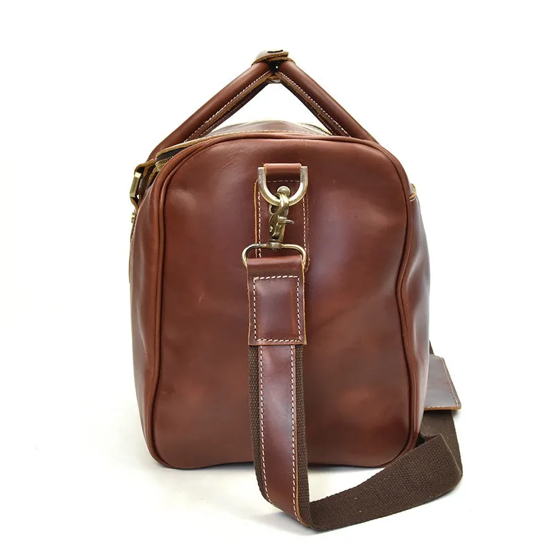 leather duffle bag    mens duffle bag   leather weekender bag