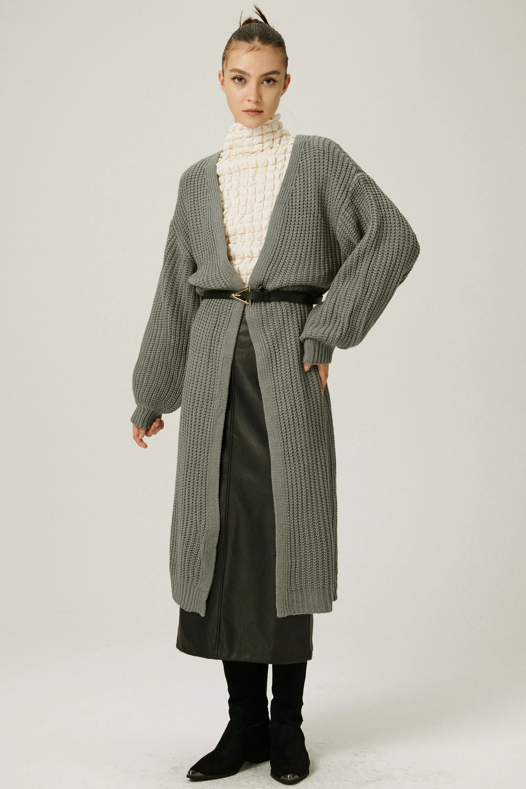 Leia Sweater Maxi Coat