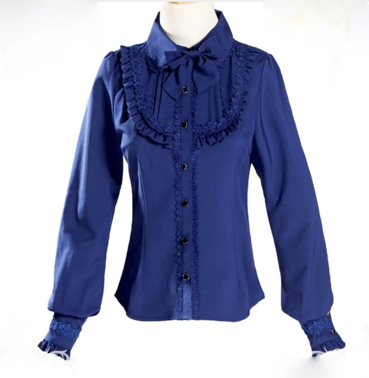 Lolita Collared Blouse (5 Colors)