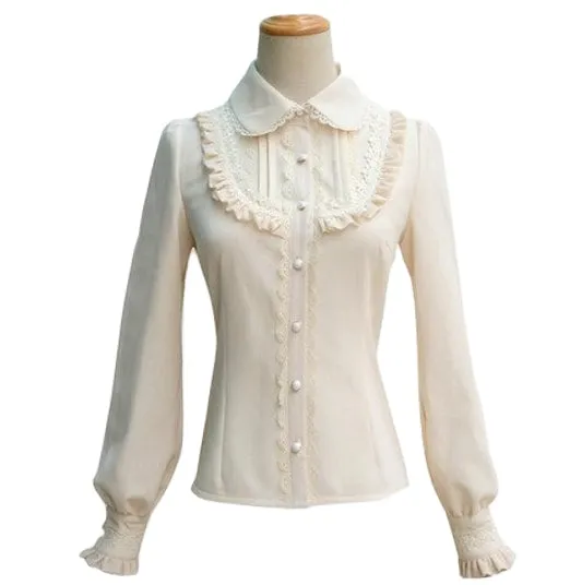 Lolita Collared Blouse (5 Colors)