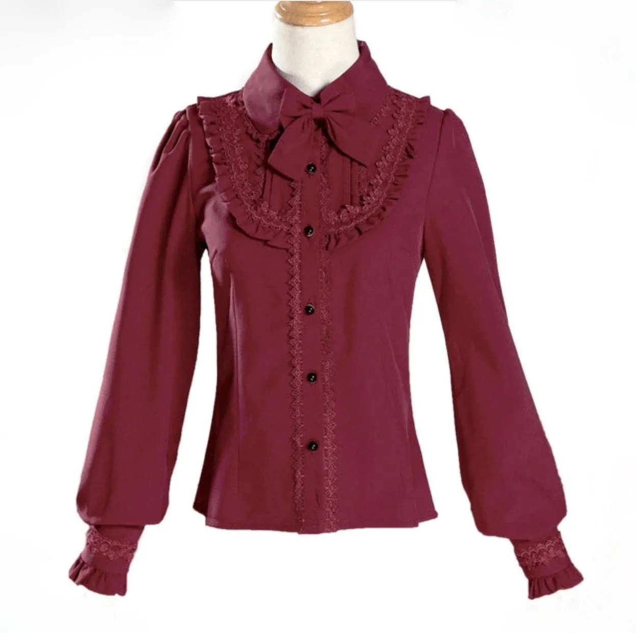 Lolita Collared Blouse (5 Colors)