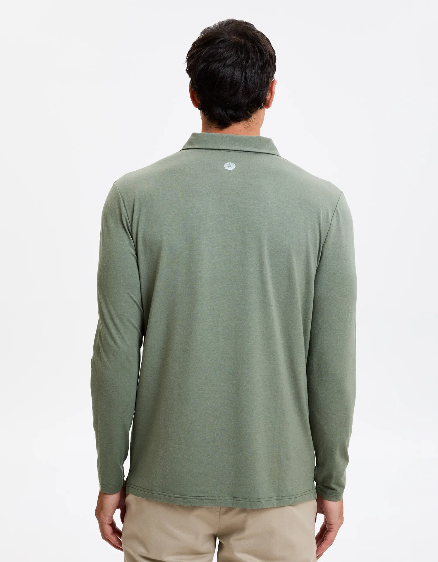 Long Sleeve Polo Shirt UPF50  Sensitive Collection