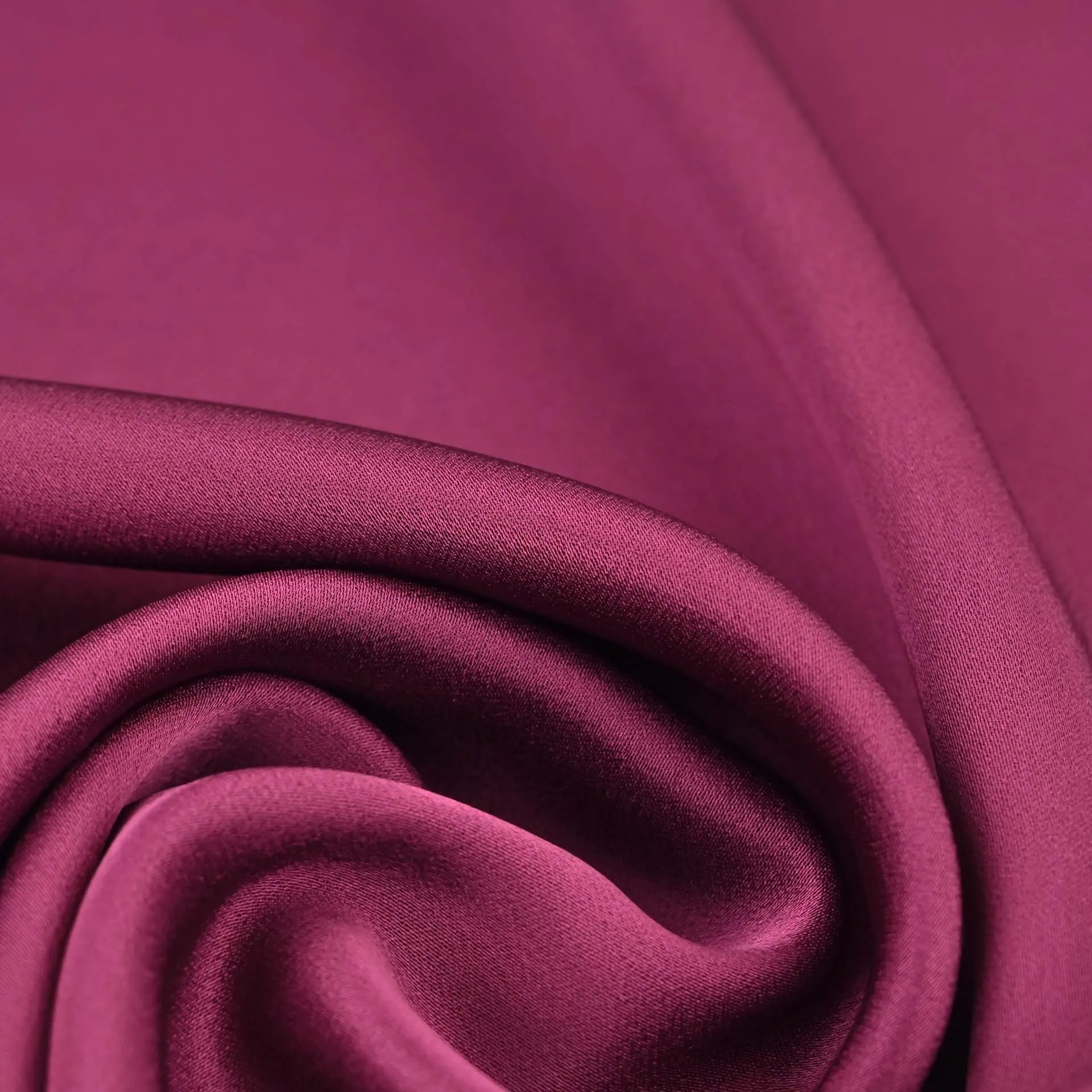 Magenta Satin Crepe Fabric 98889