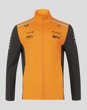 McLaren jacket, Castore, team, softshell, gray, 2024