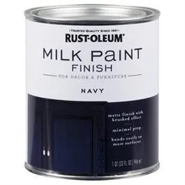 Milk Paint Finish, Navy, 30-oz.