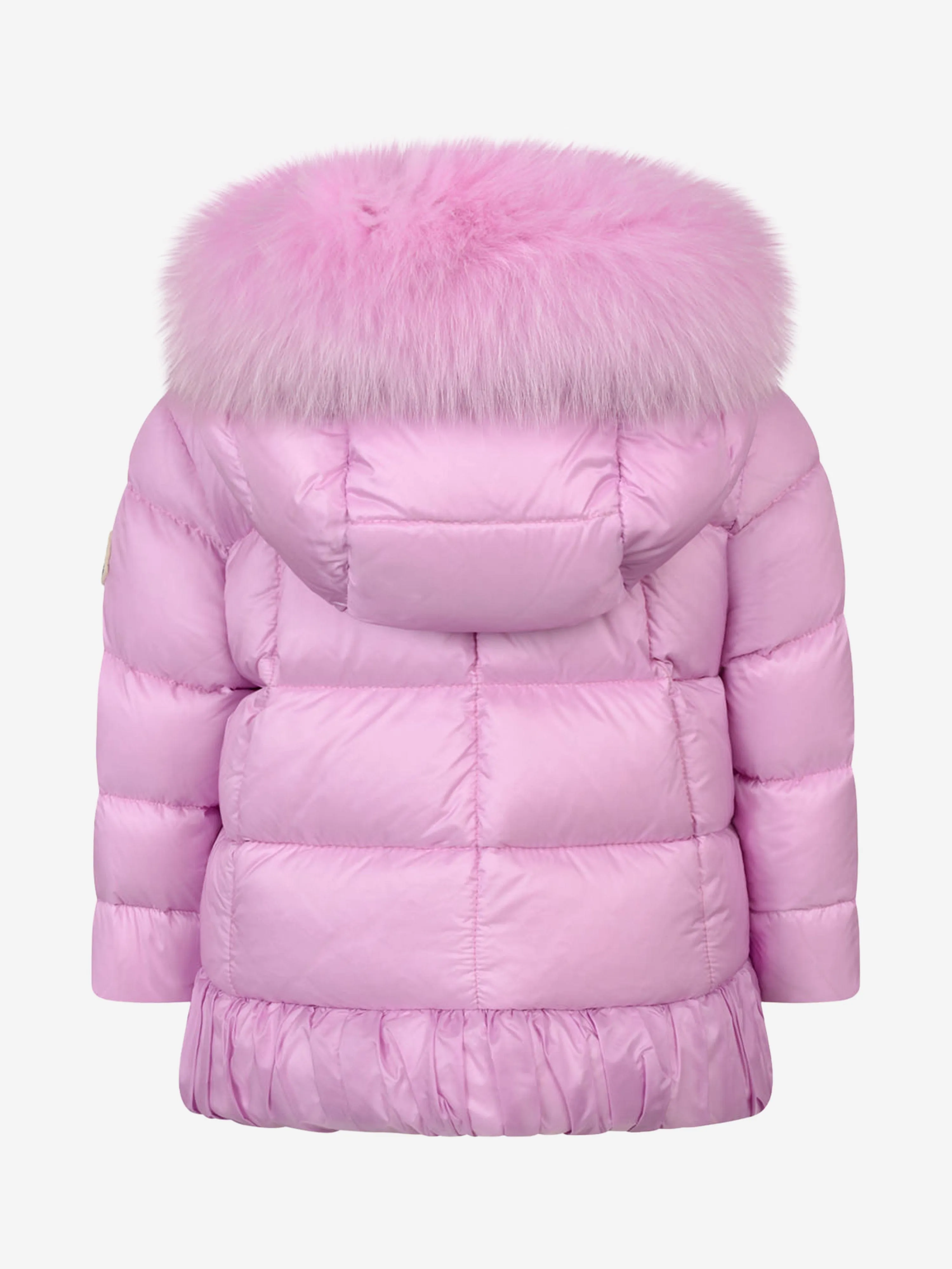 Moncler Enfant Baby Girls Down Padded Verney Coat