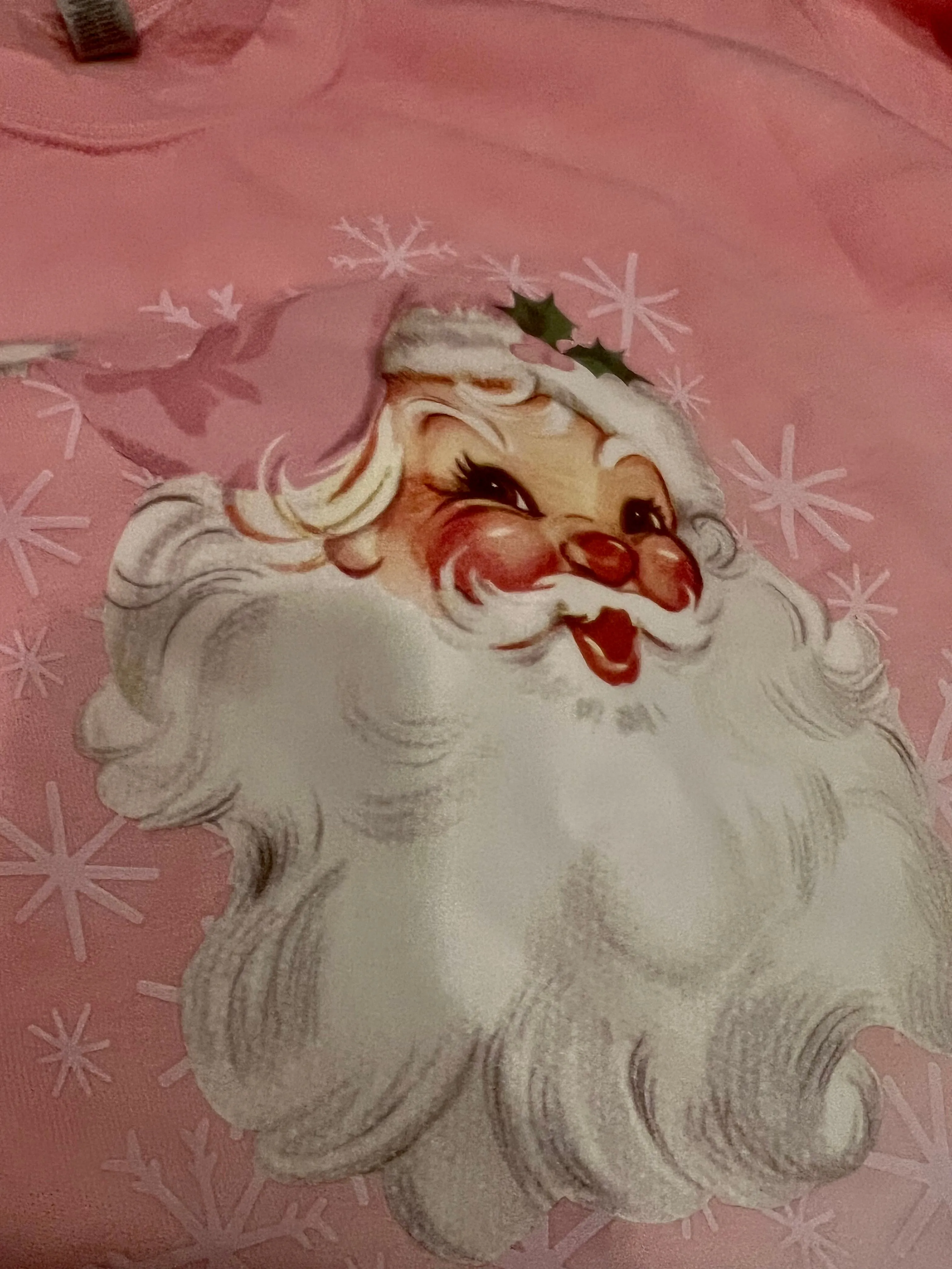 ombré santa sweatshirt