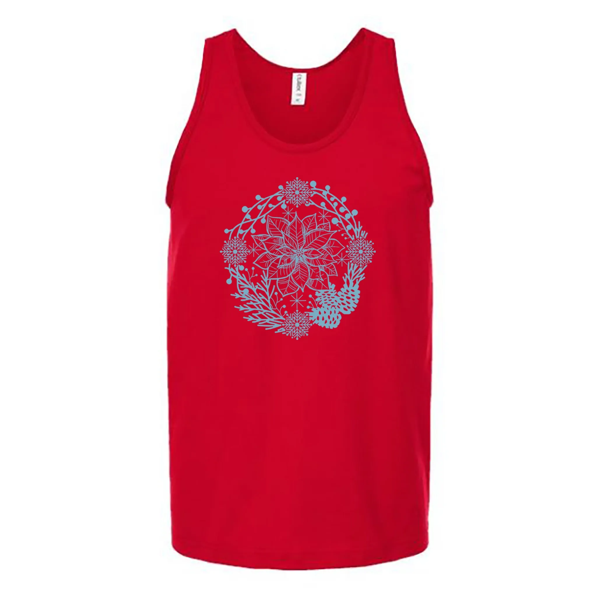 Once Upon a Poinsettia Unisex Tank Top