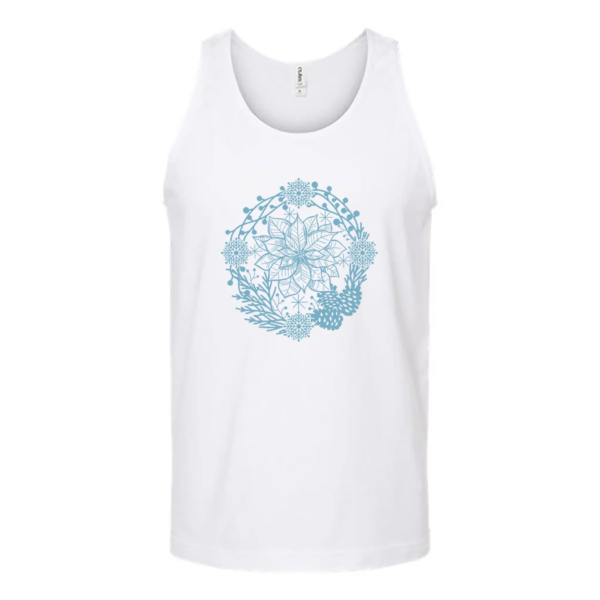 Once Upon a Poinsettia Unisex Tank Top