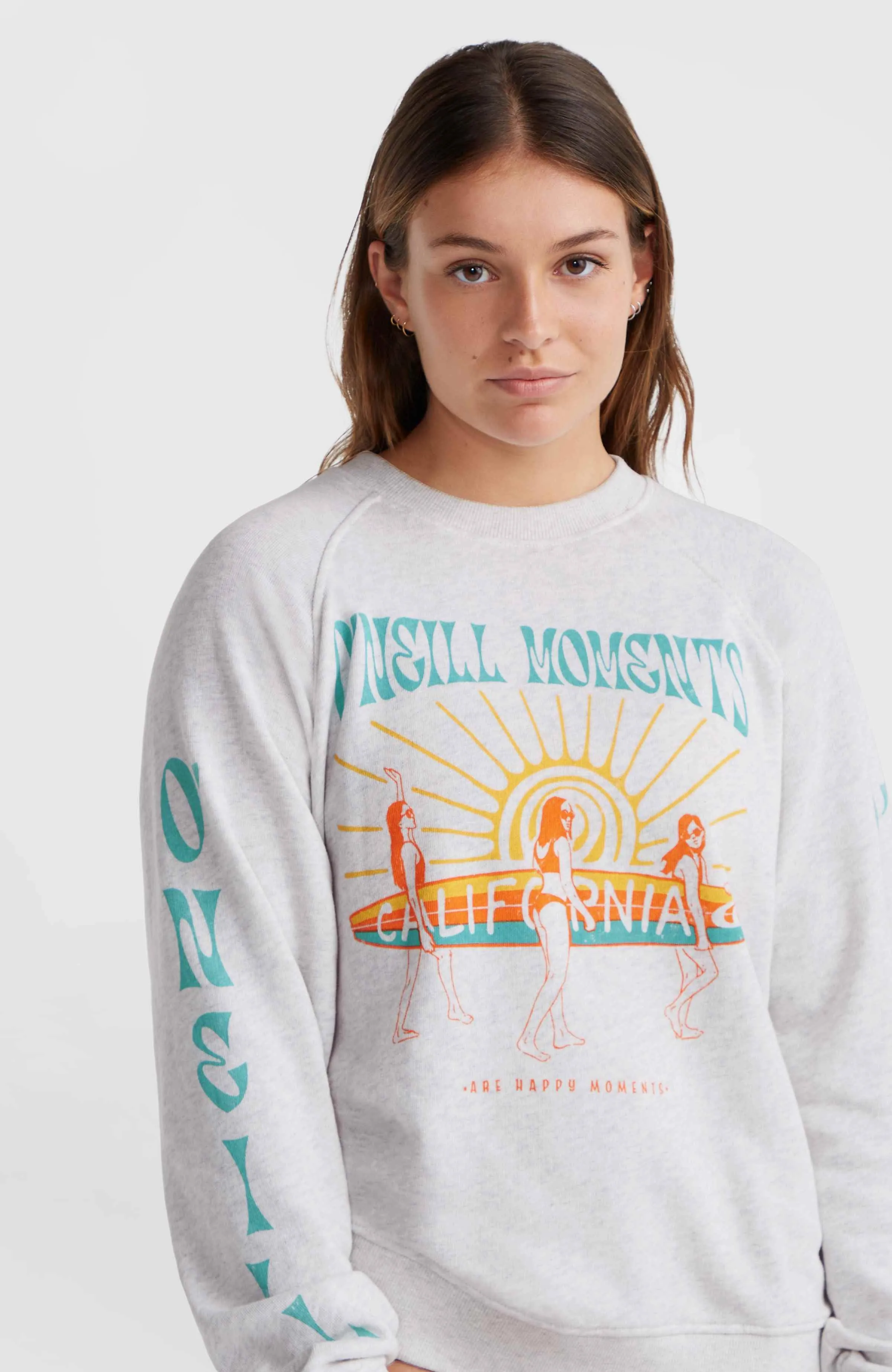 O'Neill Beach Vintage Crew | White Melange