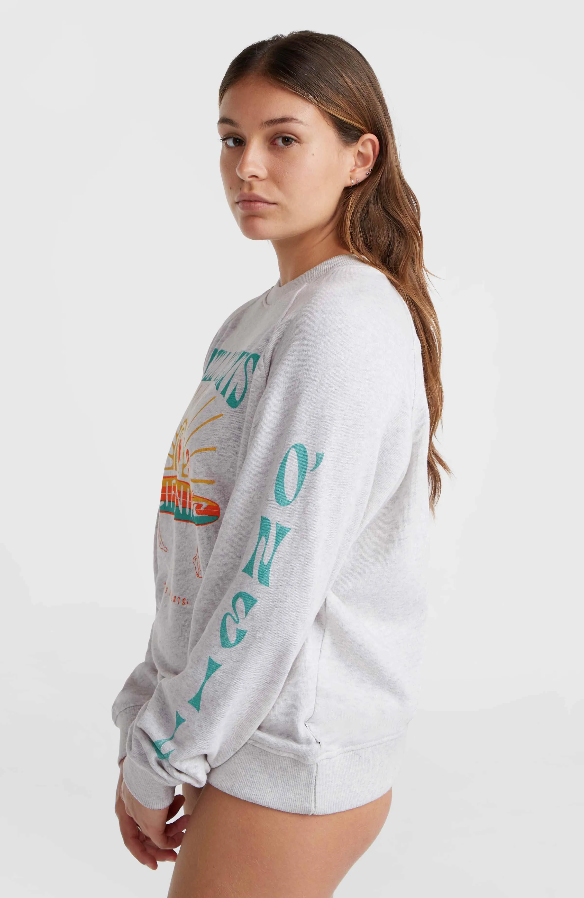 O'Neill Beach Vintage Crew | White Melange