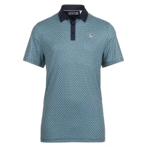 Original Penguin Golf Retro Micro Floral Print Polo Shirt