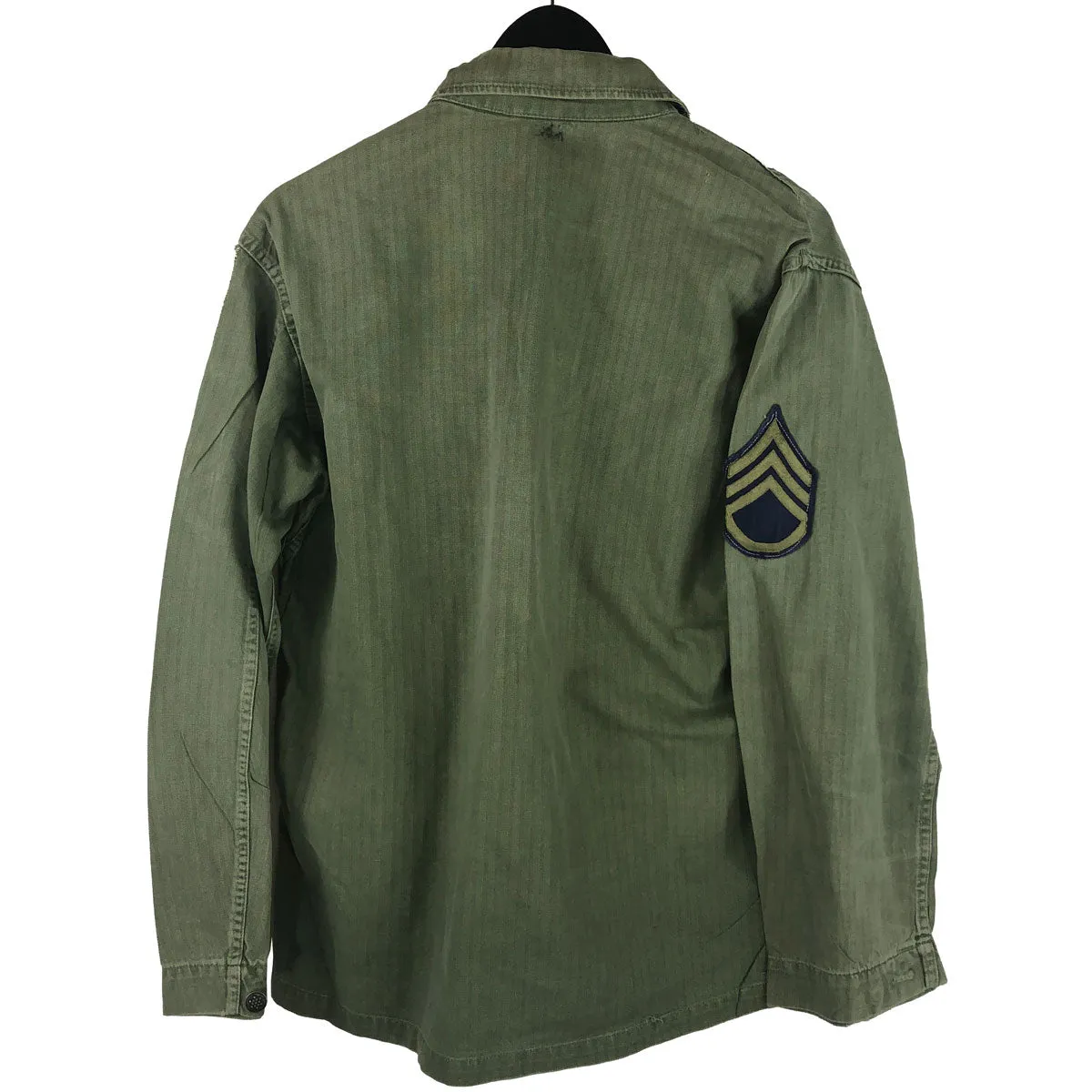 Patched 2nd Pattern US Army HBT Utility Coat