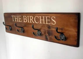 Personalised Vintage Coat Hook